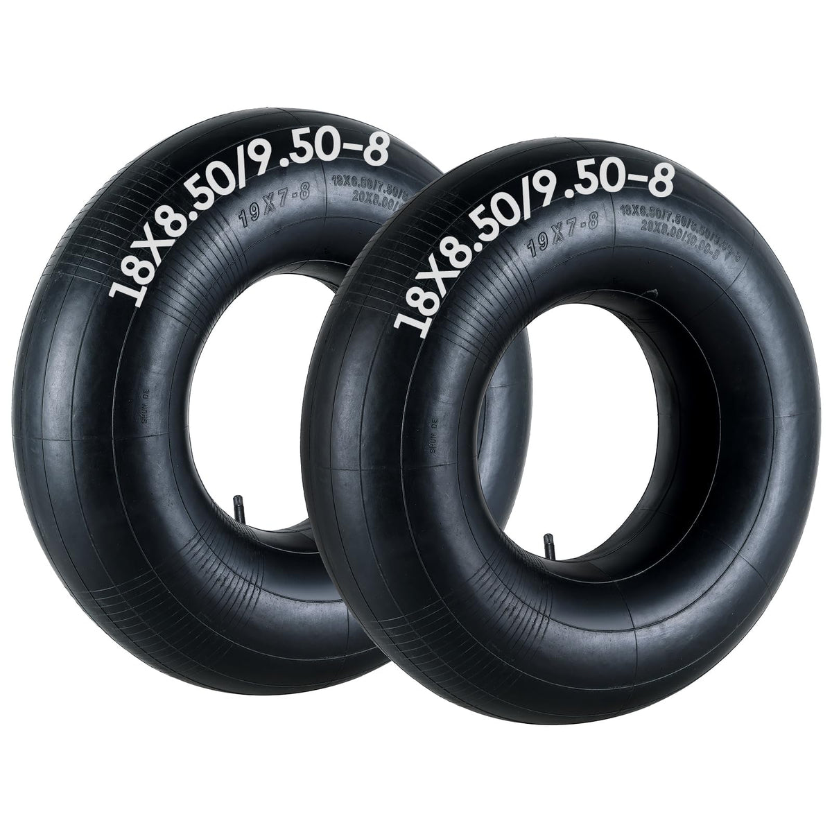 AMGSH heavy-duty rubber inner tube for 18x8.50-8 provides durable performance.