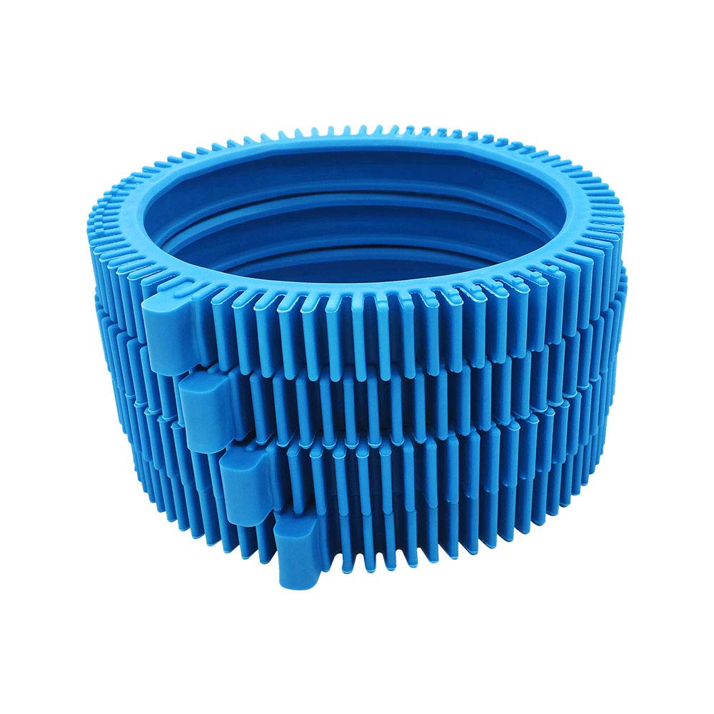 AMI PARTS 896584000-143 front tire with humps improves traction on concrete pools.