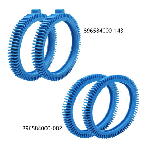 AMI PARTS blue back tire standard for pool cleaners, smooth operation.