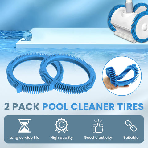 AMI PARTS 896584000-143 blue front tire replacement for Poolvergnuegen cleaners.