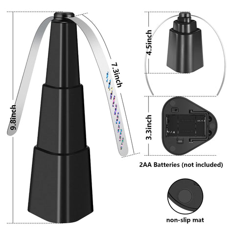 AMIAEDU portable noiseless fly fan delivers quiet, bug-free meals.
