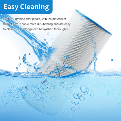 AmiBron C-4950 spa filter for Jacuzzi models supports clear water flow.