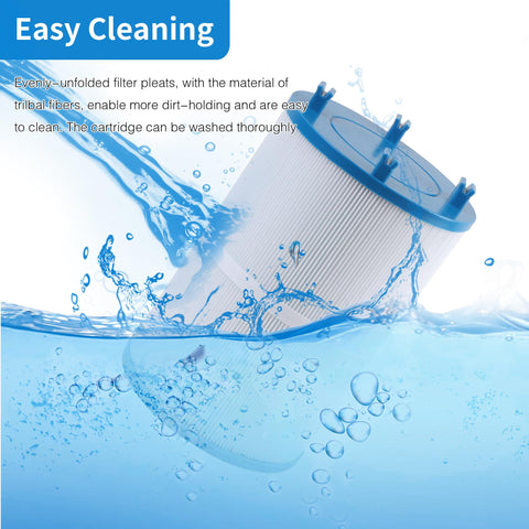AmiBron C-7367 filtration performance in spa water.