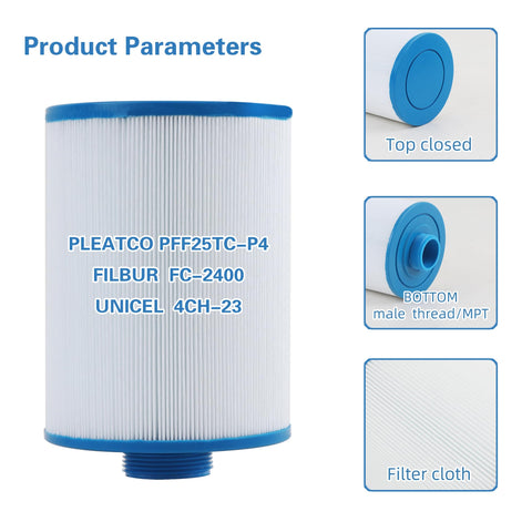 AmiBron NSF-certified filter material for safe, reliable spa filtration.