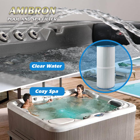 Amibron PWK35B easy-clean demonstration showing rinsing to restore flow