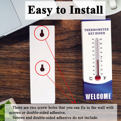 Amikdis thermometer key hider geocaching use for outdoor treasure hunts.