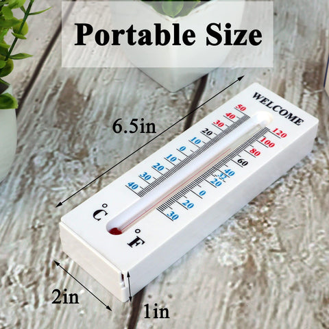 Amikdis thermometer key hider hidden compartment open for spare keys.