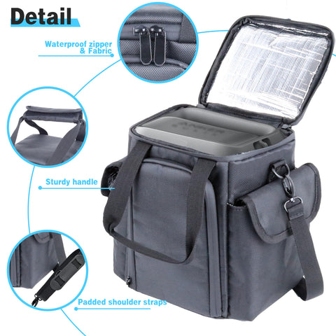 amiumuca SOLIX C300 adjustable shoulder strap for comfortable carrying