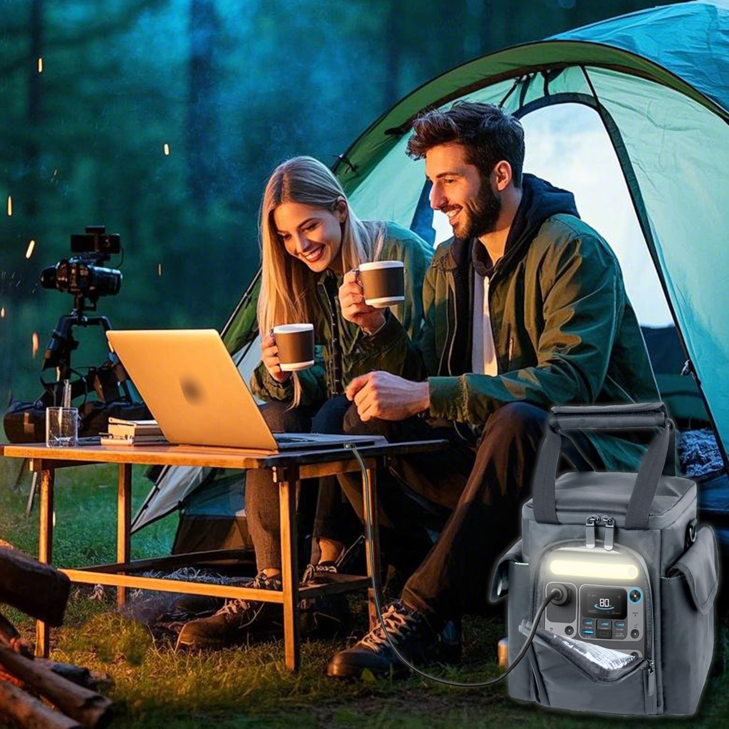 amiumuca SOLIX C300 top carry handle for quick grab-and-go access