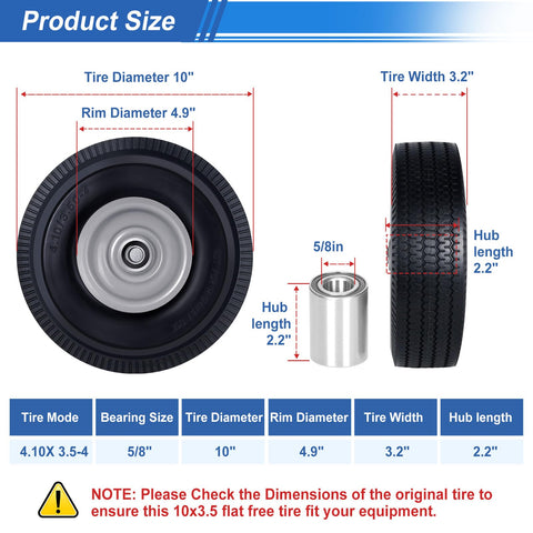 Amllecthy 2.2 inch offset hub for stable maneuvering