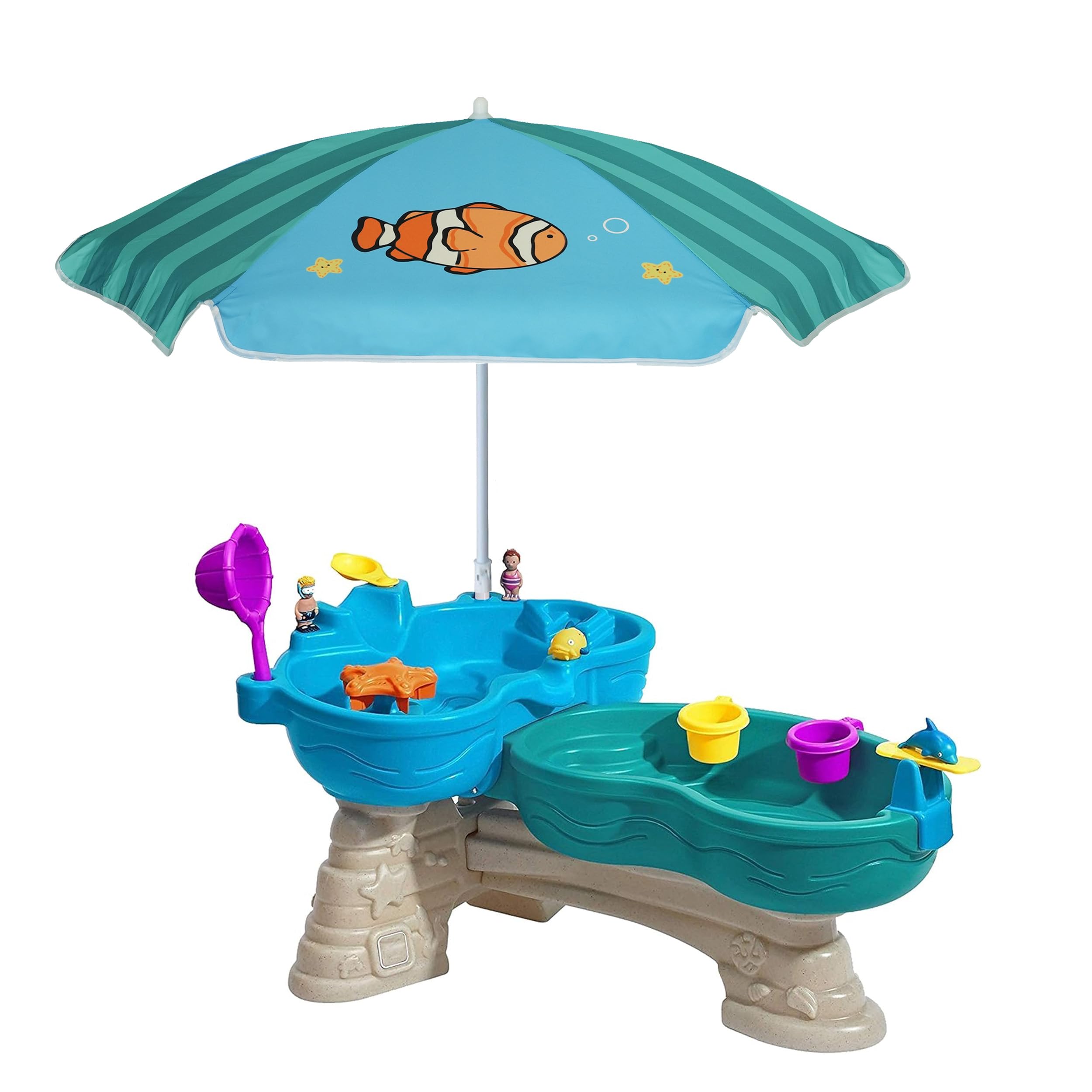 AMMSUN 47inch pole-and-ribs highlight a strong, wind-resistant frame
