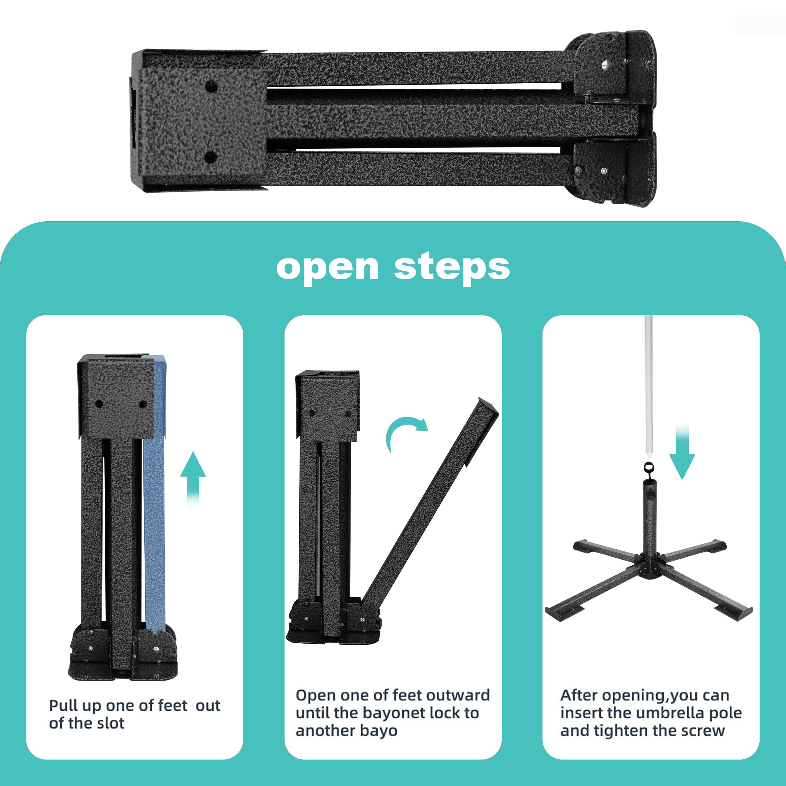 Adjustable bore fits pipes from 1.05 to 1.58 inches.