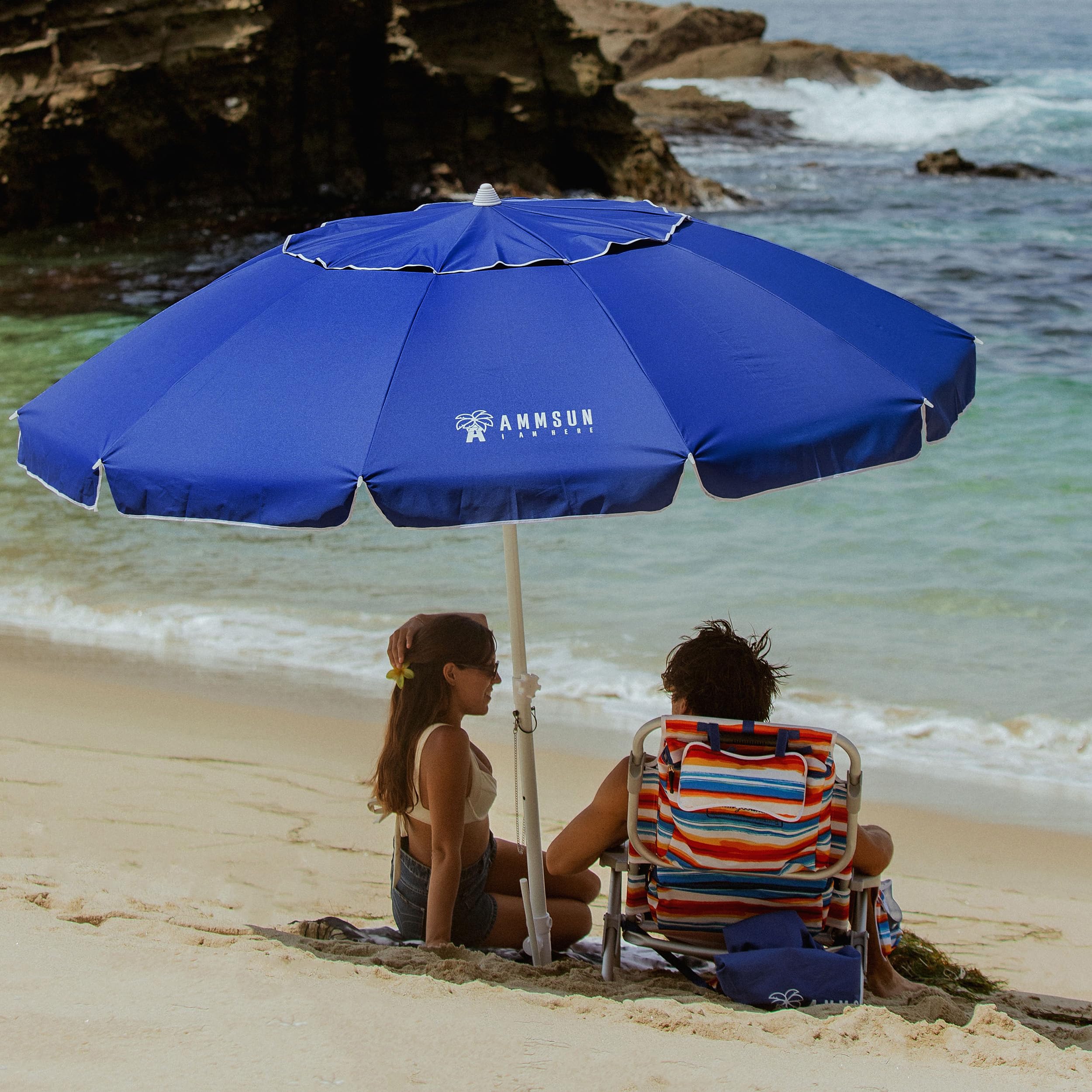 AMMSUN air-vent canopy enhances airflow for steadier performance.
