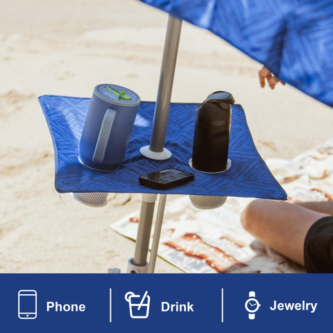 AMMSUN umbrella with carry bag for easy transport to patio, pool, or garden
