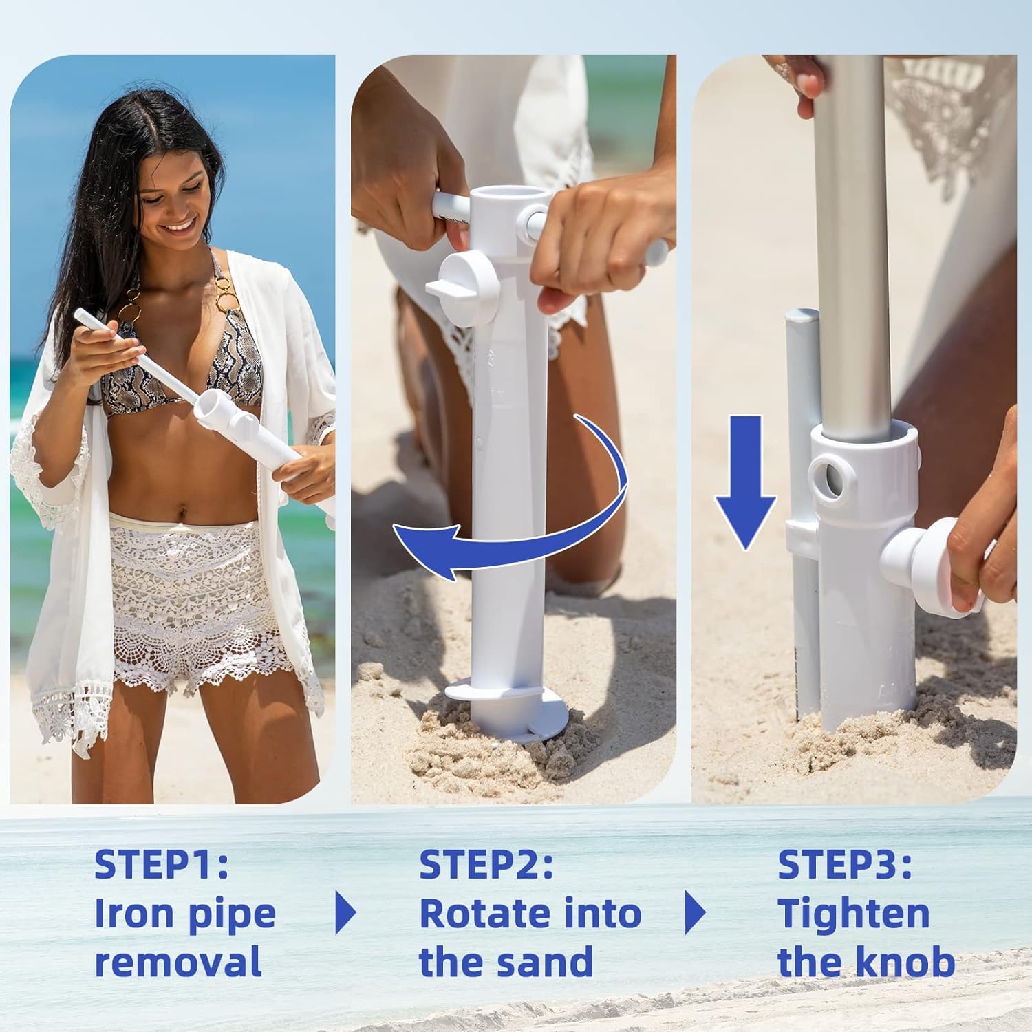 AMMSUN tilt feature allows angle adjustment to follow the sun