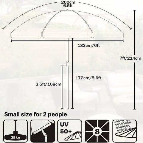 AMMSUN easy-open mechanism without crank for quick shade