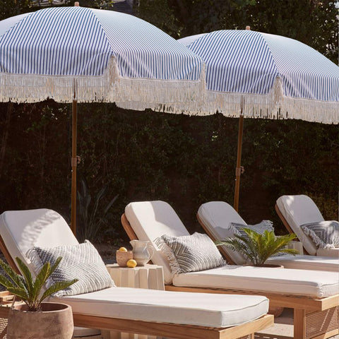 AMMSUN fringe tassel design adds decorative outdoor charm.