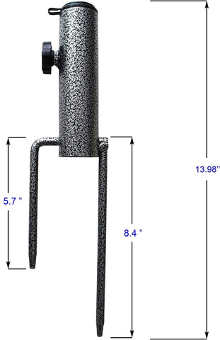 AMMSUN heavy-duty steel construction emphasizes durability against wind