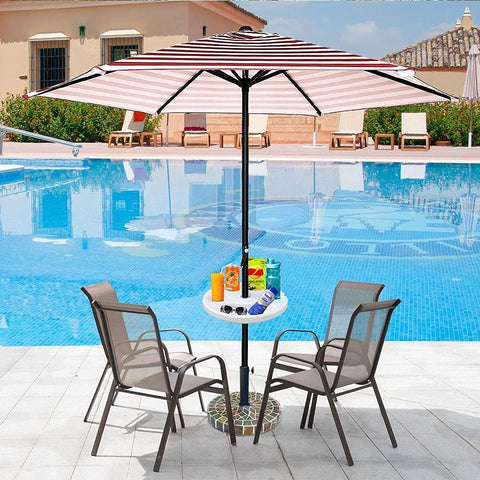 AMMSUN lightweight table and carry bag for easy transport.