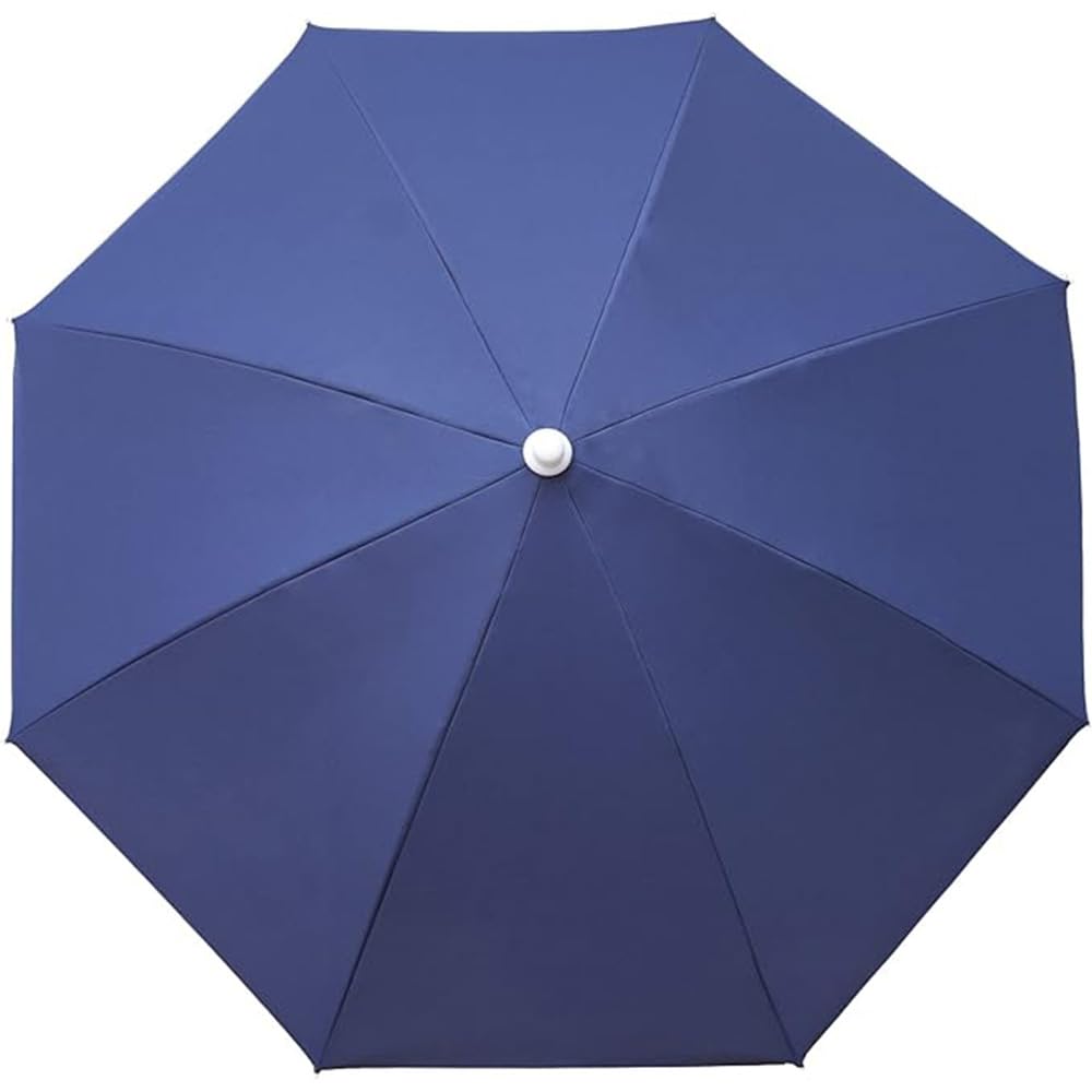 AMMSUN navy blue patio umbrella provides reliable UV protection and style.
