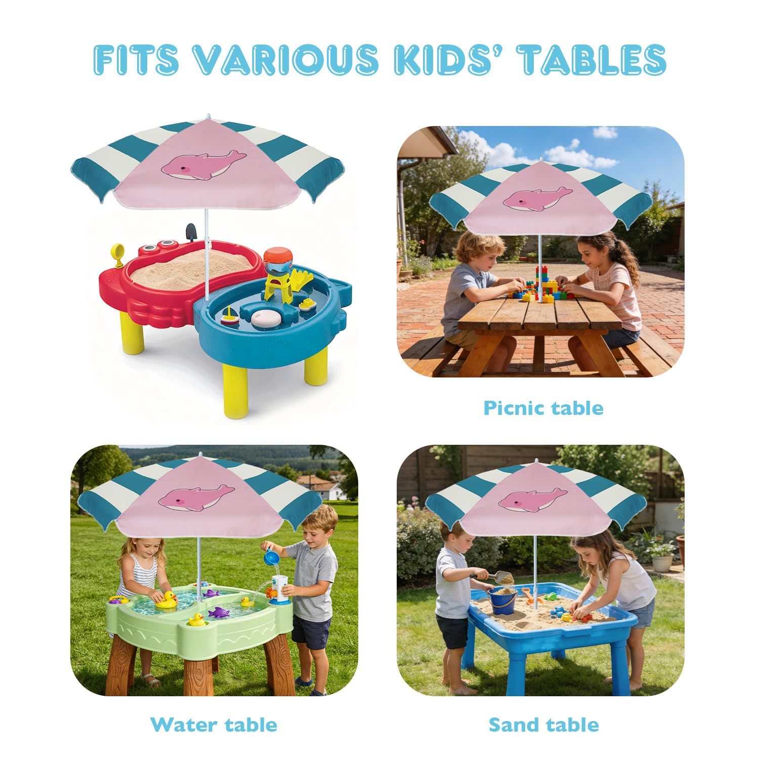 AMMSUN ideal for beach, picnics, and garden outdoor play.