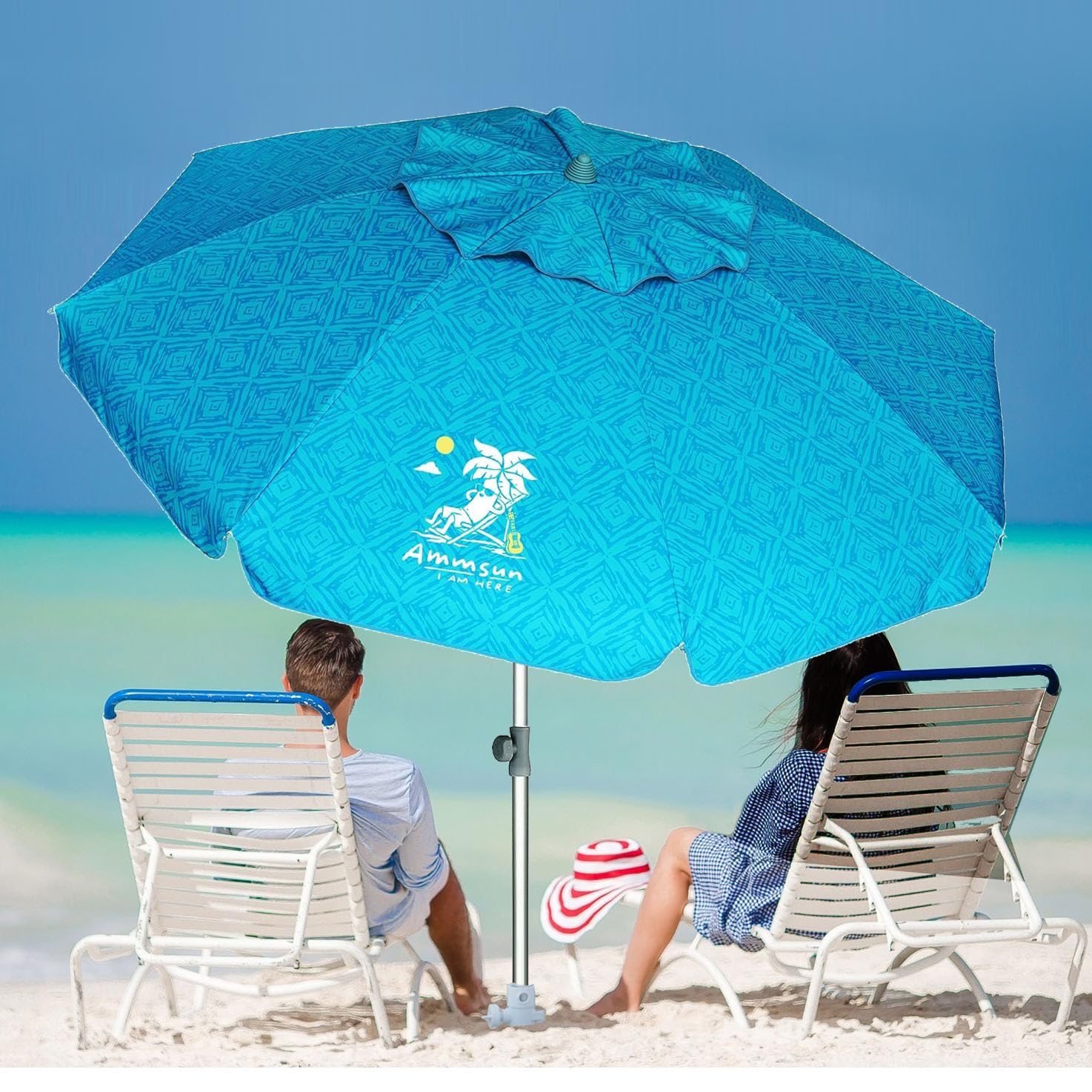 AMMSUN portable carry bag with sand anchor for easy transport