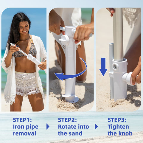 AMMSUN push-button tilt lets you adjust shade without moving.