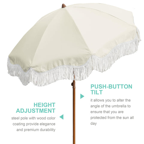 AMMSUN push-button tilt lets you adjust shade easily.