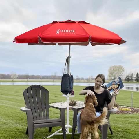 AMMSUN Shade Umbrella carry bag for easy transport to games and beaches
