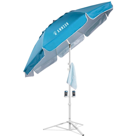 AMMSUN shade umbrella top with UV-blocking canopy for cool shade.