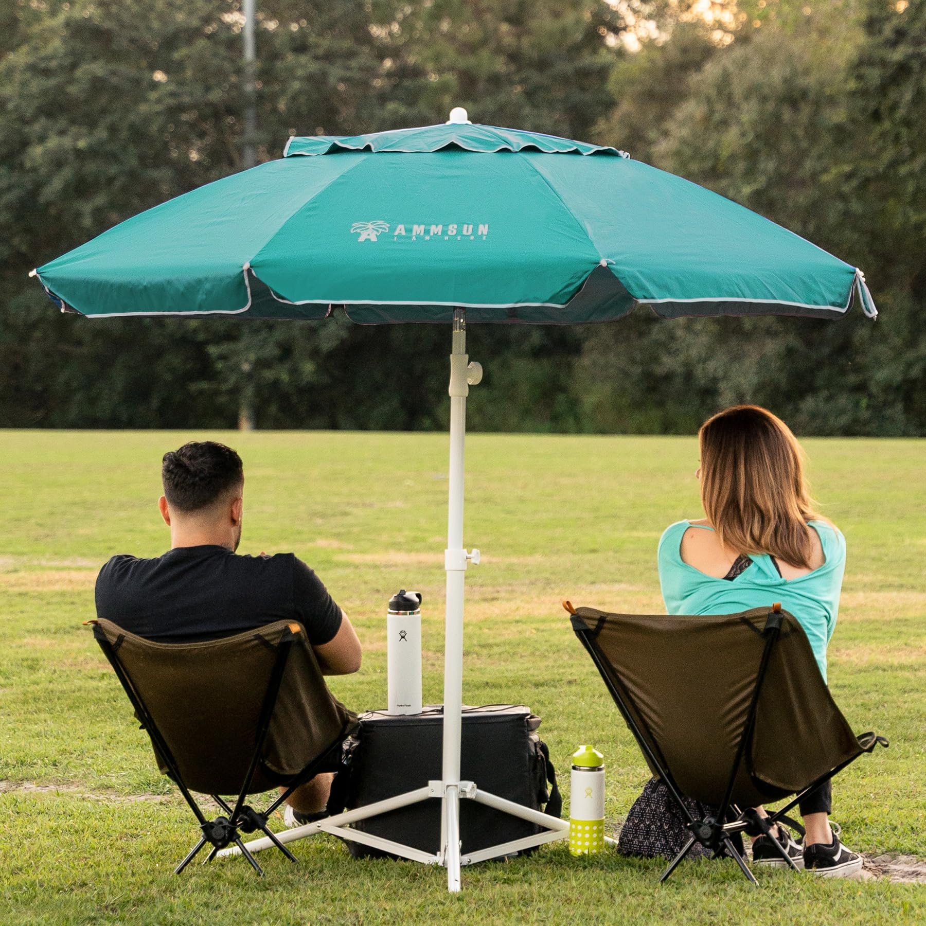 AMMSUN stand base steel tripod provides stable support on any surface.