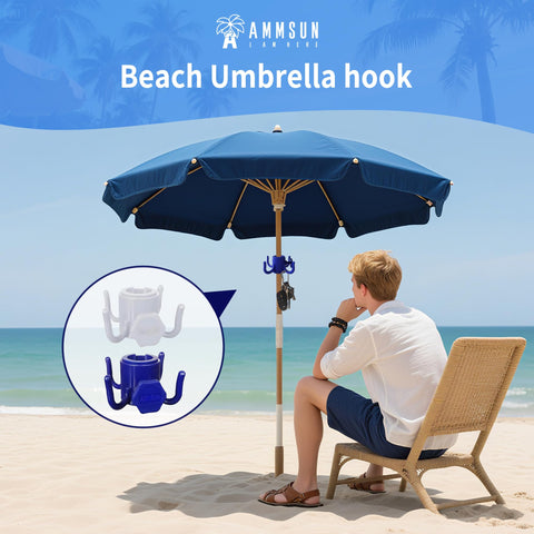 AMMSUN hanging hook for towels, hats, and bags on sunny beach days.