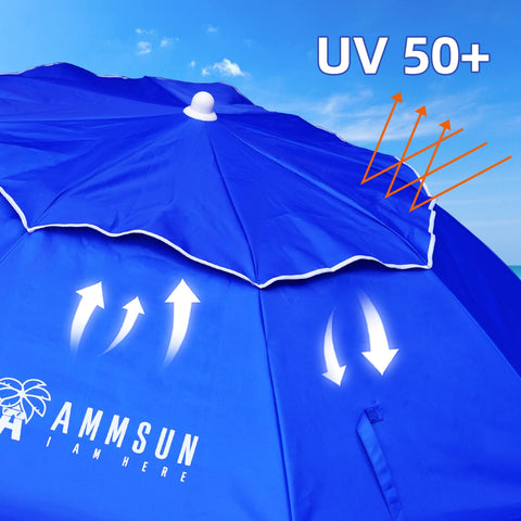AMMSUN two-way tilt and push-button feature lets you shade without repositioning.