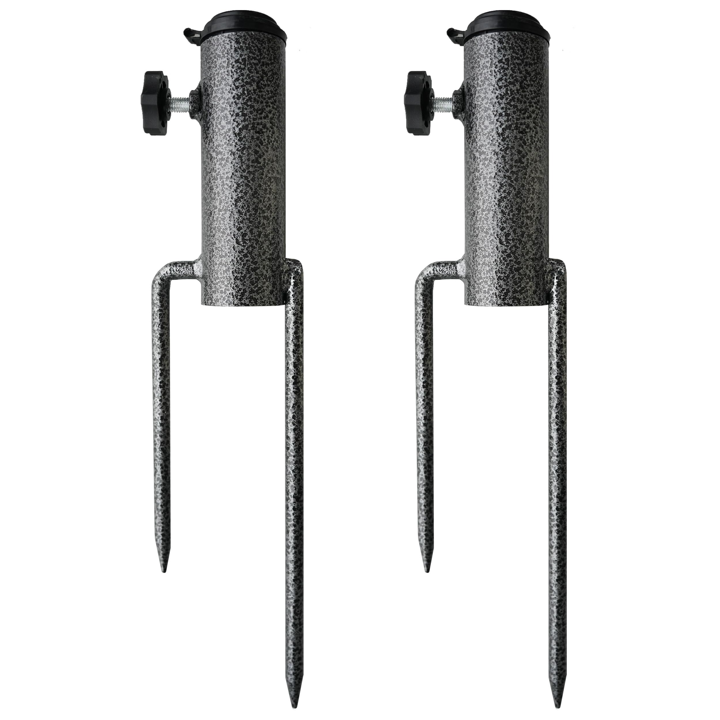 AMMSUN umbrella base adjustable clamps securely for stable outdoor shade