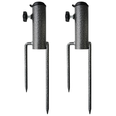 AMMSUN umbrella base adjustable clamps securely for stable outdoor shade