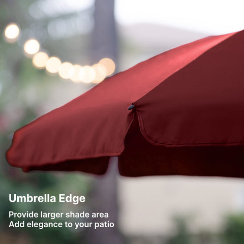 AMMSUN umbrella base sold separately for stability.