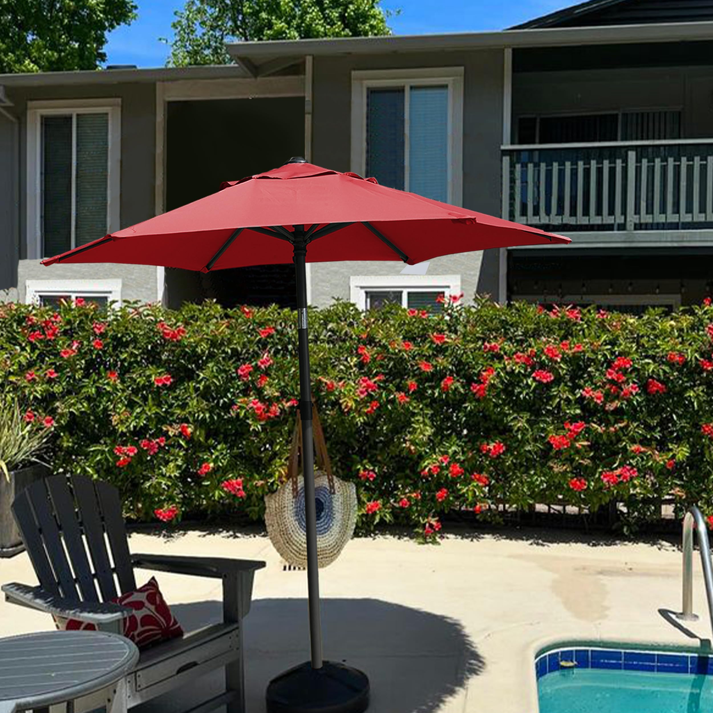 AMMSUN compact design fits small patios and balconies with ease.