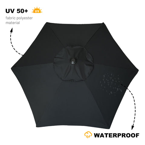 AMMSUN canopy with UPF50+ protection shielding against strong sun.