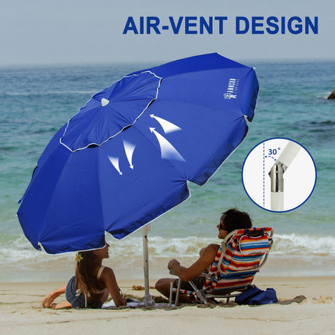 AMMSUN UPF50+ fabric blocks UV while maintaining cool shade.