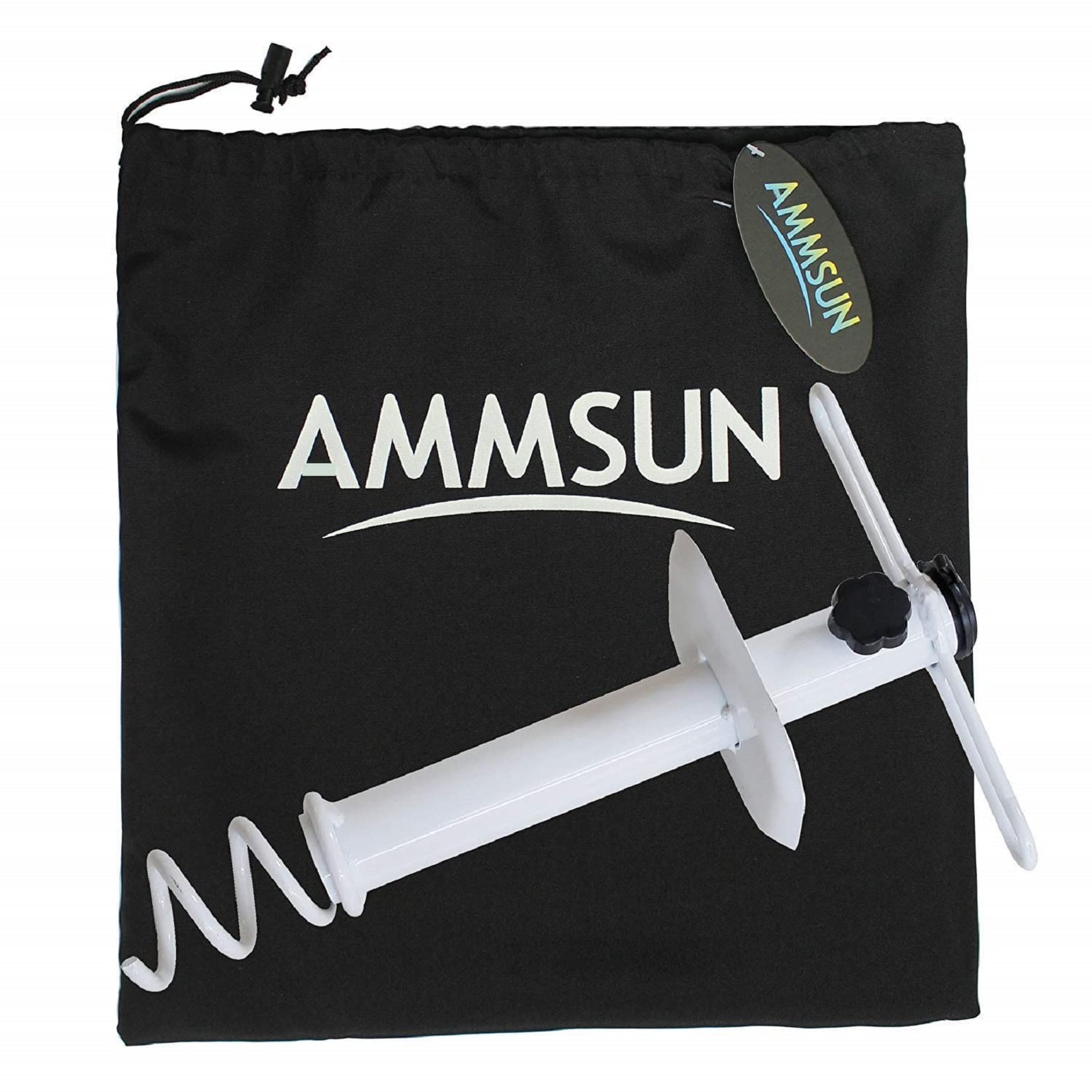 AMMSUN 60 mph wind resistance keeps umbrellas from tipping in gusty conditions.