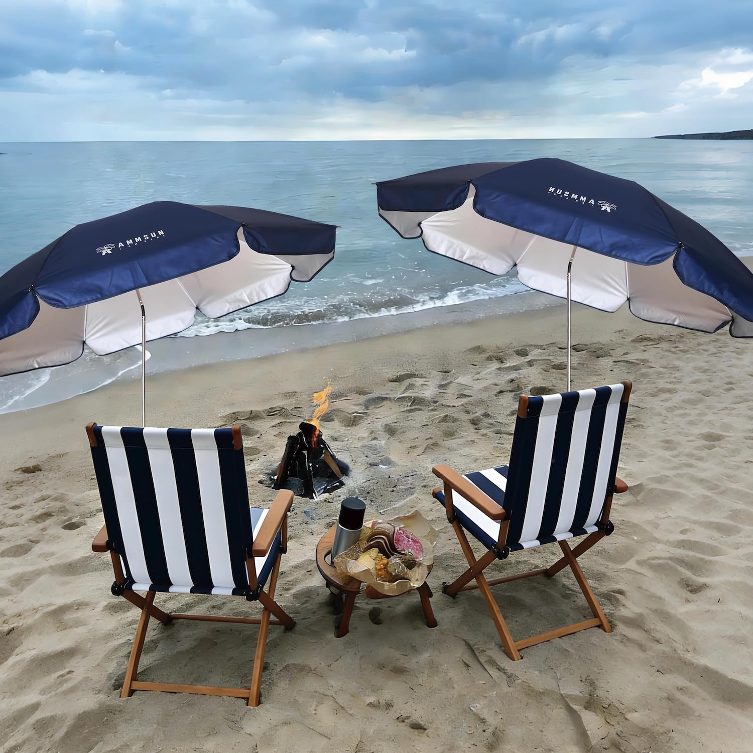 AMMSUN XL two-pack offers convenient outdoor shade options.