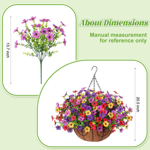 Ammyoo UV-resistant daisies keep color bright in sunlit outdoor spaces.