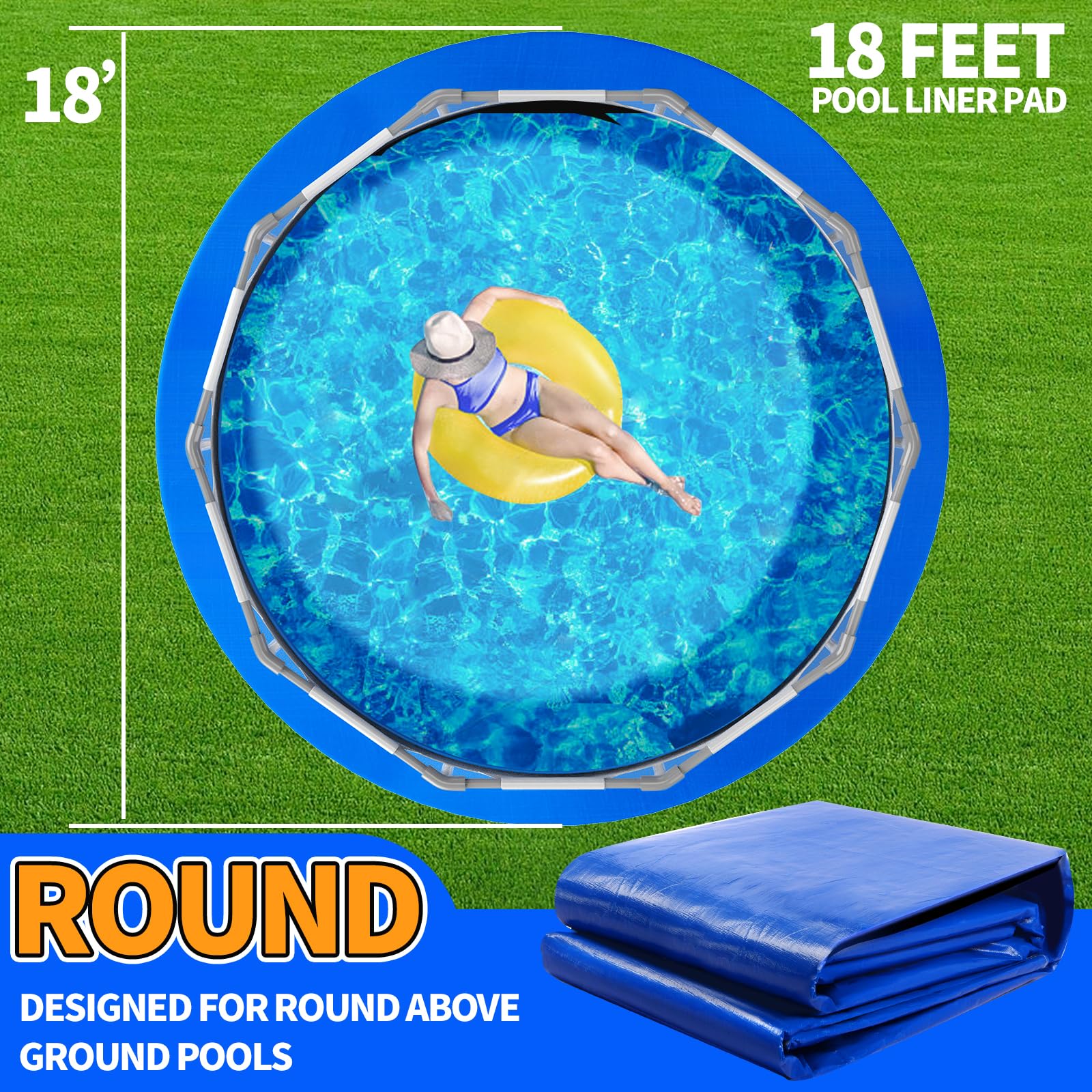 Amortherapie thickened underlayment creates a puncture-resistant barrier against rocks.