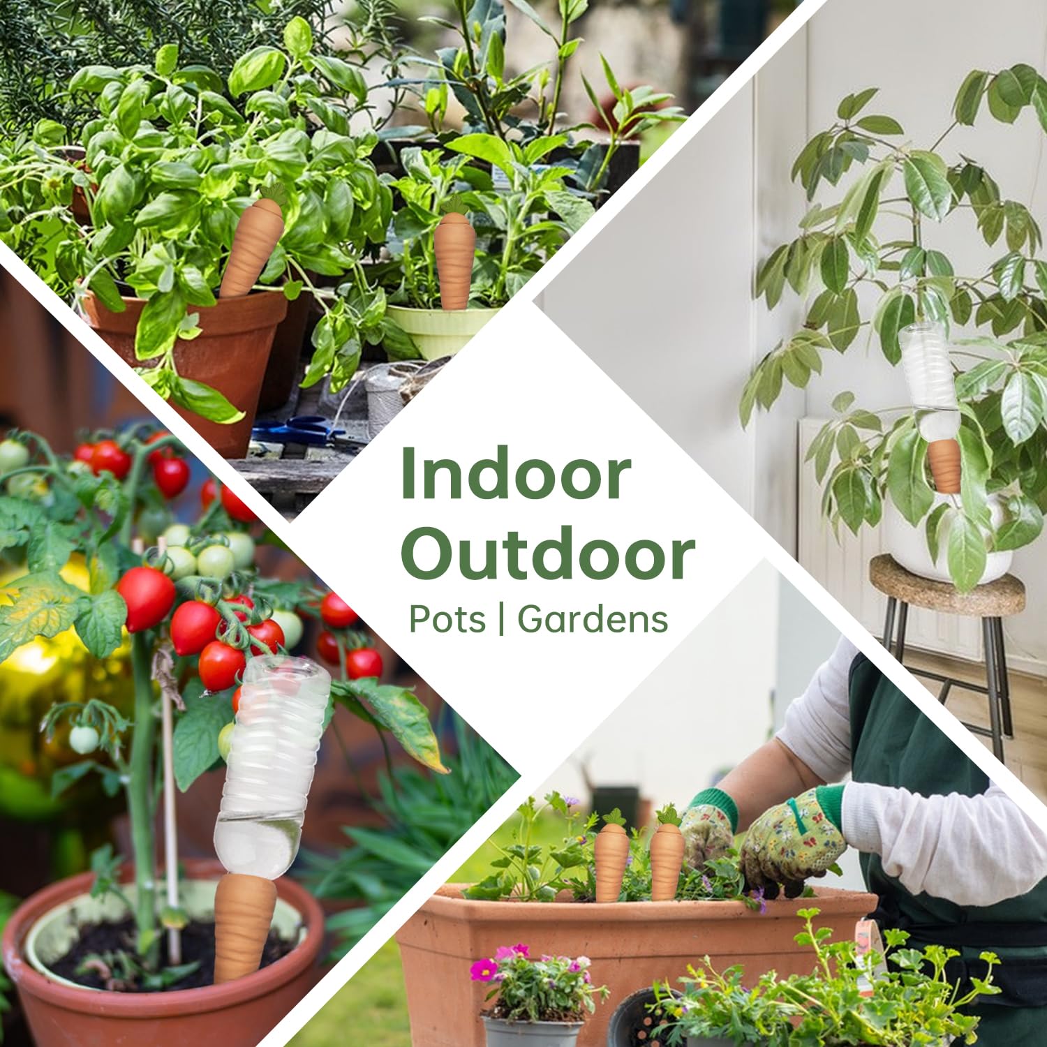 Amoyls indoor and outdoor suitable spikes keep plants hydrated anywhere