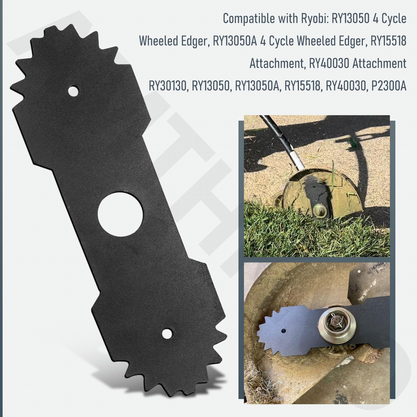 AMTHKNO 2pack edger blade provides value and simple replacements