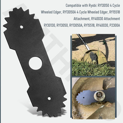 AMTHKNO 2pack edger blade provides value and simple replacements
