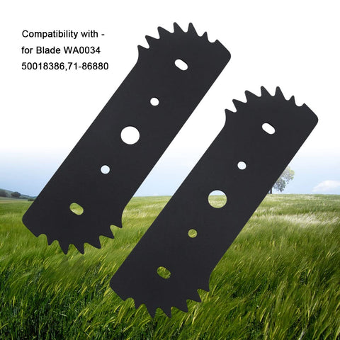 AMTHKNO 2PK WA0034 edger blades provide convenient replacements.