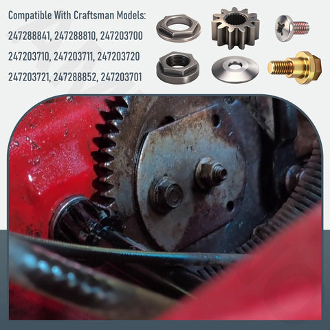 AMTHKNO complete steering repair pack for lawn tractors