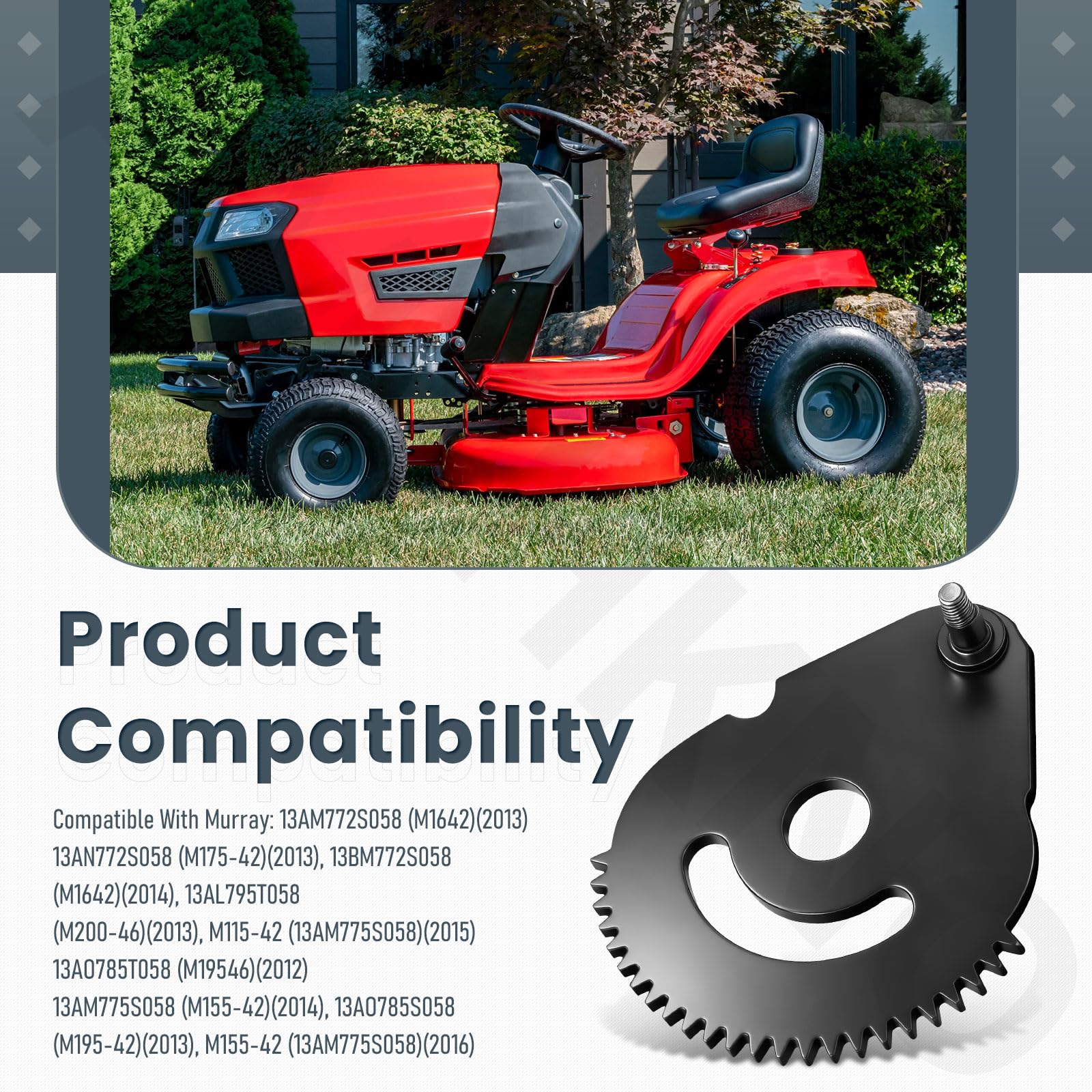 AMTHKNO Craftsman and Murray compatibility image for reference.