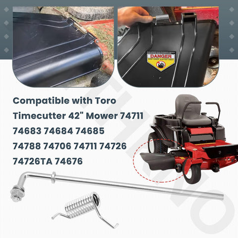 AMTHKNO deflector chute compatible with Time-Cutter and ZS series mowers